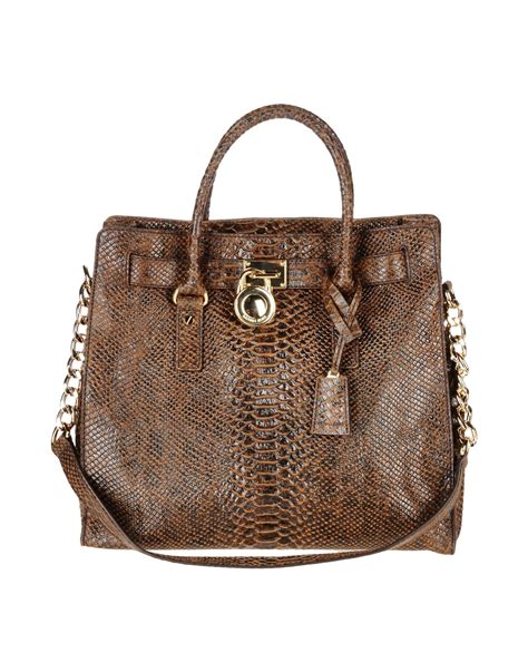 michael kors brown small bag|Michael Kors handbags dark brown.